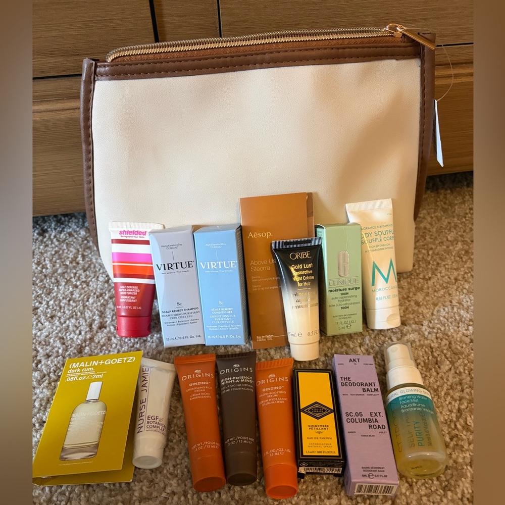 NIB 17 Piece Prestige Skincare Hairecare Beauty Products Oribe Clinique Sephora